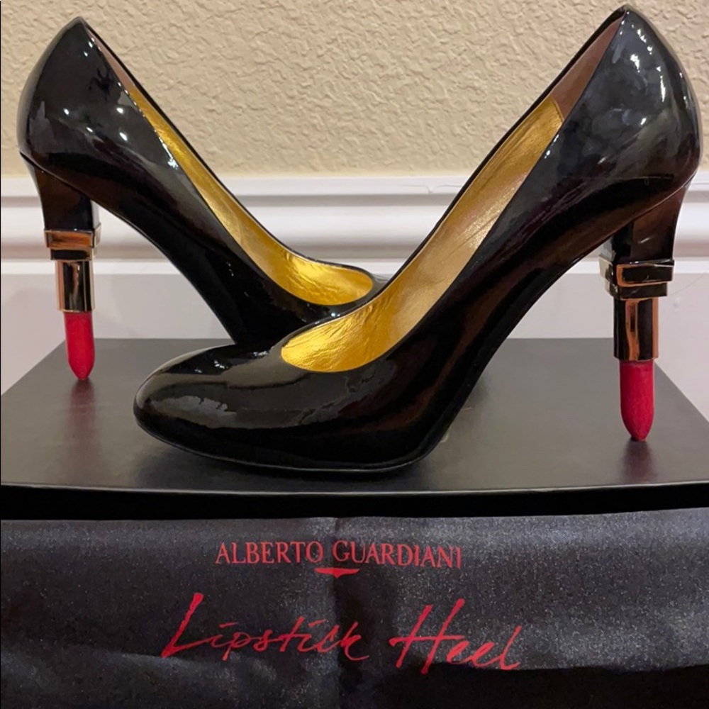 Alberto Guardiani Lipstick Heels